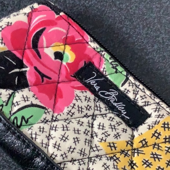 Vera Bradley NEW - Patchwork Collection - Coin Purse black 10486 - 081 - Picture 4 of 7